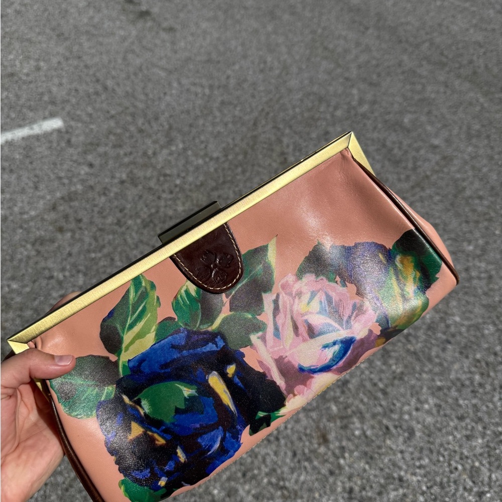 Real new Patricia Nash Floral Clutch Bag